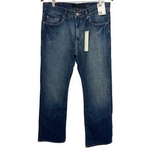 Calvin Klein Jeans Mens Slight Bootcut Denim Size 31 X 30 Sits Below Waist New